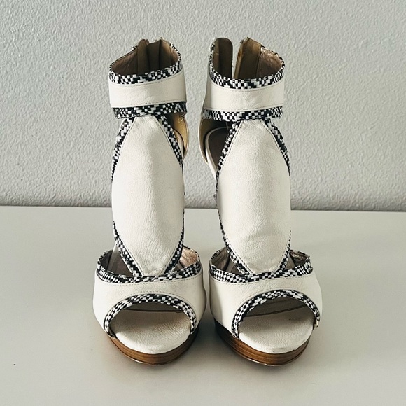 Peep Toe Platform Heels - Picture 3 of 5